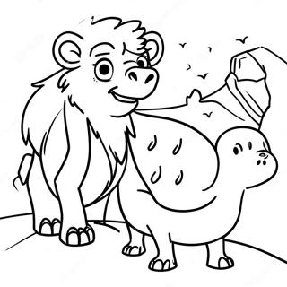 Macera Dolu Buz Cagi Kasifi Boyama Sayfasi 50917 11146