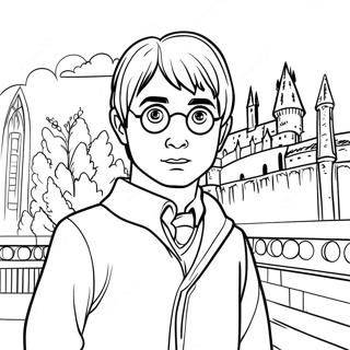 Hogwartsta Harry Potter Boyama Sayfasi 5282-1732