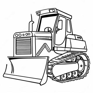 Bullyozer Ve Kamyon Boyama Sayfasi 53036 11605