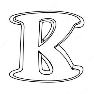 Ziplayan Harf B Boyama Sayfasi 53645 11736