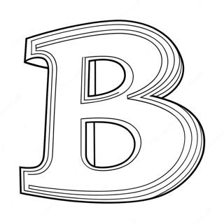 Buyuk Harf B Boyama Sayfasi 53646 11739