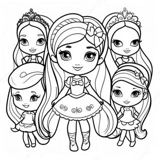 Ever After High Karakterleri Boyama Sayfasi 53922 11790