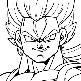 Gogeta Super Saiyan Formunda Boyama Sayfasi 54178-11850