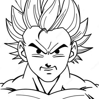 Gogeta Super Saiyan Formunda Boyama Sayfasi 54178-11851