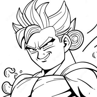Gogeta Boyama Sayfaları