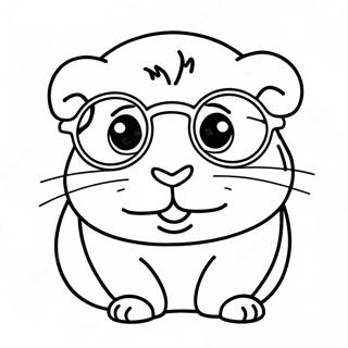 Guinea Pig Boyama Sayfaları