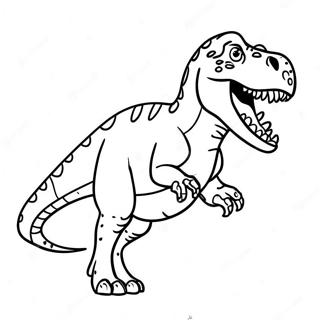 Allosaurus Boyama Sayfaları