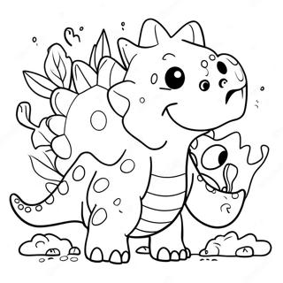 Ankylosaurus Boyama Sayfaları