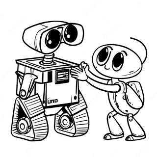 Wall E Boyama Sayfaları