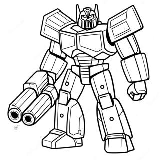 Megatron Top Ile Boyama Sayfasi 5629 122