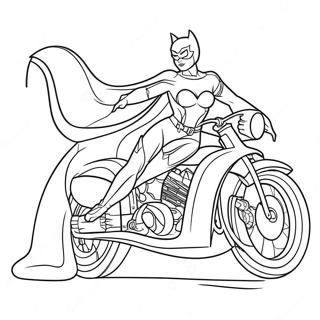 Kedi Kadin Sik Kostumle Boyama Sayfasi 56548 12371