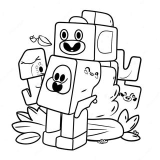 Alfablock D Boyama Sayfasi 56913-12461