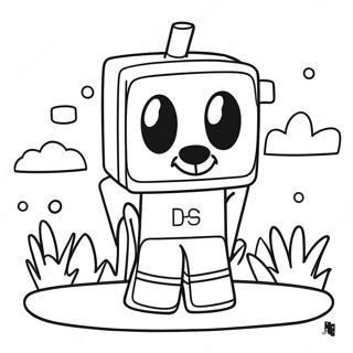 Alfablock D Boyama Sayfasi 56913-12464