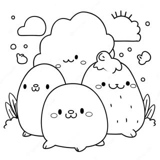 Macera Dolu Sumikko Gurashi Arkadaslari Boyama Sayfasi 57391-12556