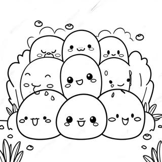 Mutlu Sumikko Gurashi Toplantisi Boyama Sayfasi 57393-12562