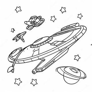 Star Trek Boyama Sayfaları