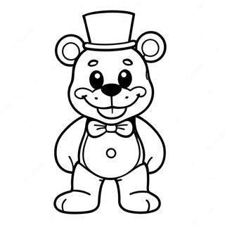 Altin Freddy Golgede Boyama Sayfasi 59410 13026