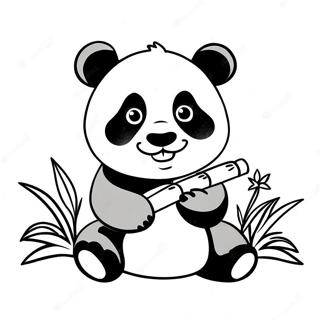 Panda Boyama Sayfaları