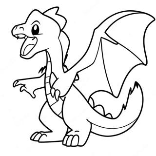 Mega Charizard Ucan Boyama Sayfasi 60233-13194