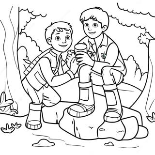 Wild Kratts Hayvan Kurtarma Boyama Sayfasi 60579-13278