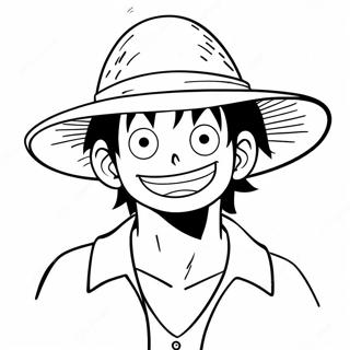 Luffy Sapka Ile Boyama Sayfasi 60854-13354