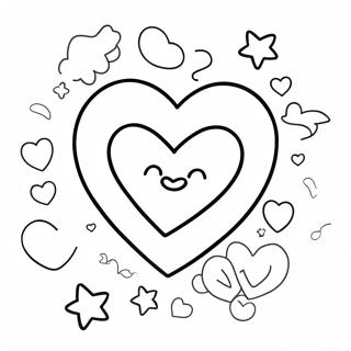 Tatli Seni Seviyorum Mesaji Boyama Sayfasi 61319 13484