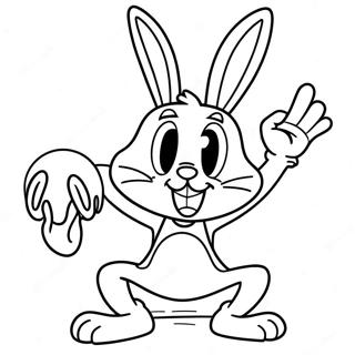 Bugs Bunny Uzay Jam Boyama Sayfasi 61865-13610