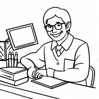 Masada Mutlu Ogretmen Boyama Sayfasi 62058 13678