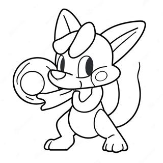 Aura Kuresiyle Lucario Boyama Sayfasi 62791 13876