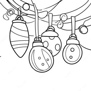Renkli Noel Isiklari Boyama Sayfasi 62885-13886