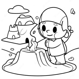 Pocoyo Boyama Sayfaları