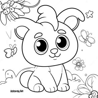 Renkli Beanie Boo Hayvanlari Boyama Sayfasi 63527 14071