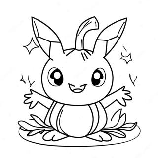 Mimikyu Boyama Sayfaları