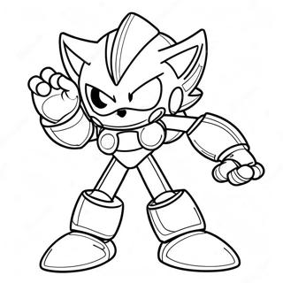 Metal Sonic Boyama Sayfaları