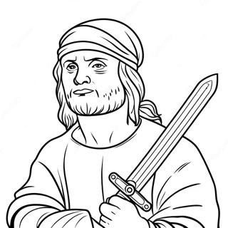 Kilicli Leonardo Boyama Sayfasi 6557-1035