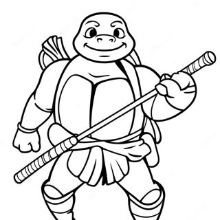 Bo Staffli Donatello Boyama Sayfasi 6558-1470