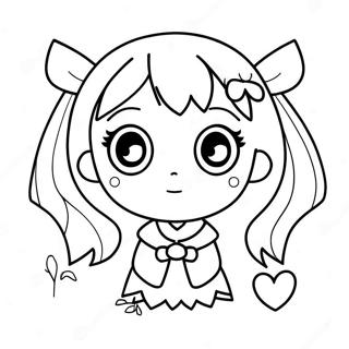 Buyuk Gozlu Kawaii Anime Kiz Boyama Sayfasi 65909-14416