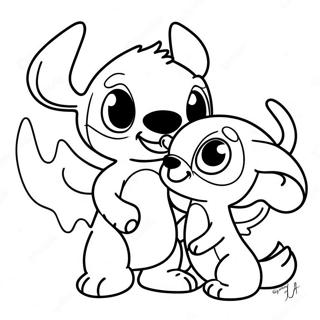 Mutlu Dikis Ve Melek Boyama Sayfasi 66633 14580