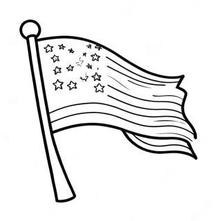 Cizgi Film Bayragi Boyama Sayfasi 67337 14744