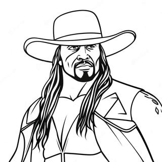 Sakin Undertaker Wwe Boyama Sayfasi Boyama Sayfaları
