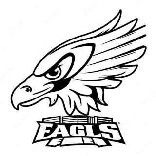 Philadelphia Eagles Logosu Boyama Sayfasi 68494-14990