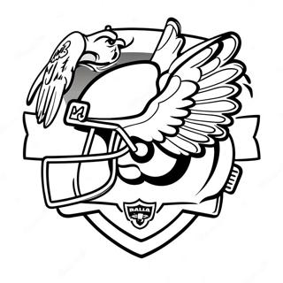 Philadelphia Eagles Logosu Boyama Sayfasi 68494-14991