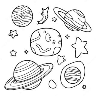 Galaksi Boyama Sayfaları