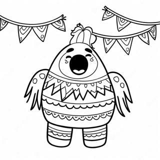 Senlikli Pinata Boyama Sayfasi 69218-15162