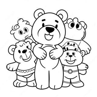 Huggy Wuggy Boyama Sayfaları