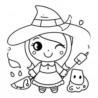 Korkutucu Kawaii Boyama Sayfaları