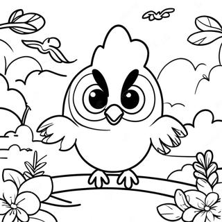 Renkli Rio Kuslari Boyama Sayfasi 72186-15992