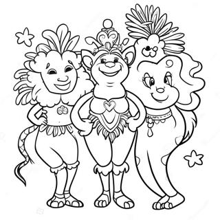 Rio Karnaval Gecidi Boyama Sayfasi 72187-15994