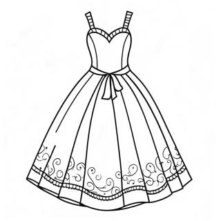 Giysi Boyama Sayfaları