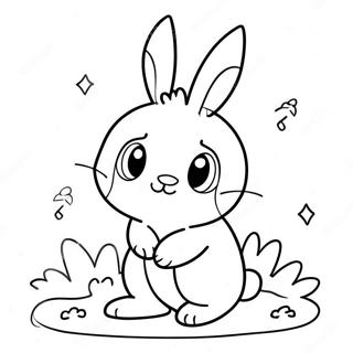 Oyunbaz Kawaii Anime Tavsani Boyama Sayfasi 72390 16157